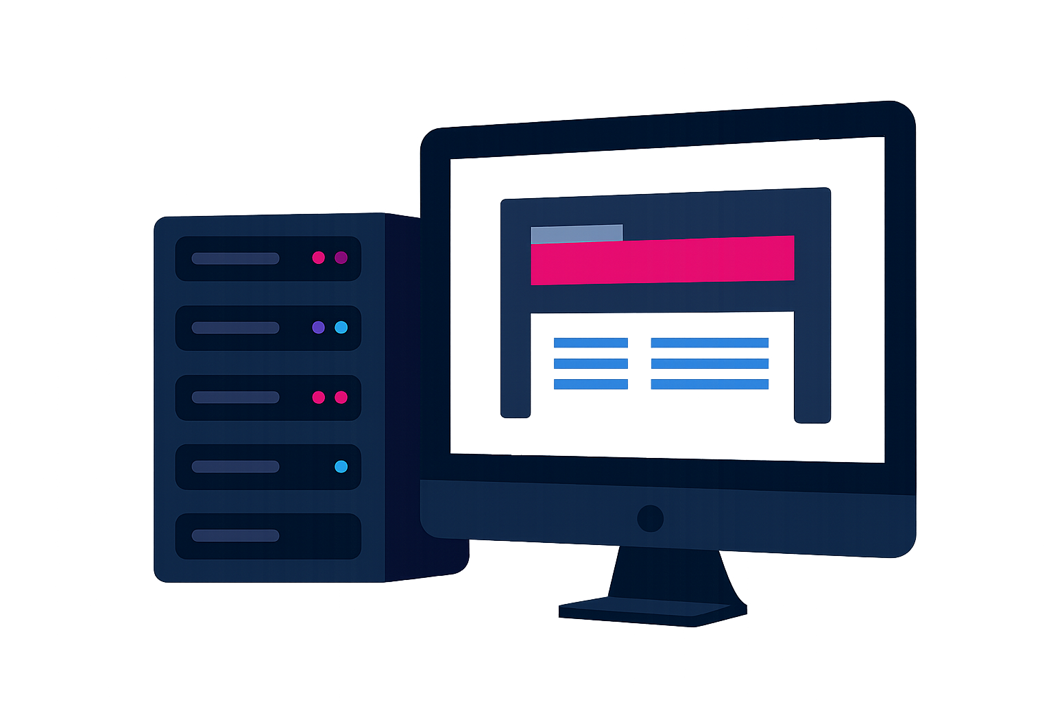 Hosting Illustration